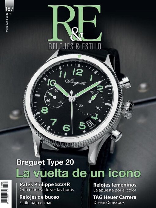 Title details for R&E - Relojes & Estilo by Pigeon Publishers, S.L. - Available